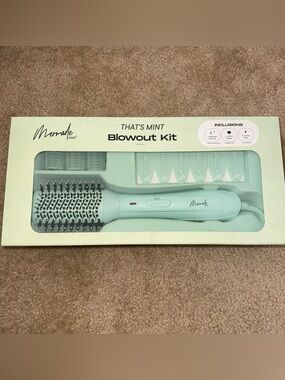 Mermade hair Blowout Kit - Mint color.